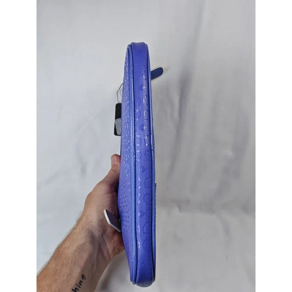 NWT GUESS‎ Frosted Blue Tablet iPad Laptop Sleeve Case Pouch Bag X3753222